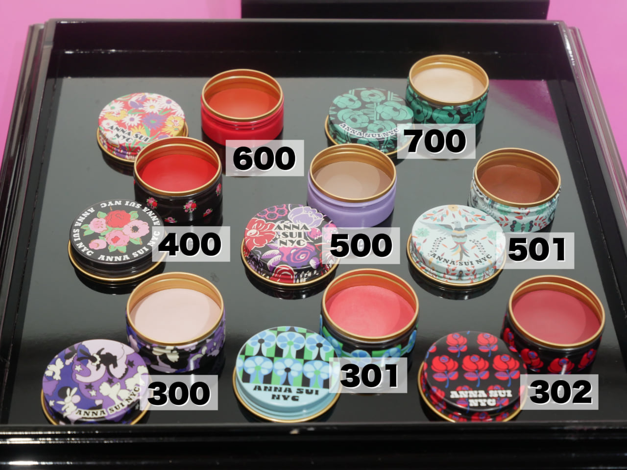 ANNA SUI NYC フェイスマルチバーム 色選び