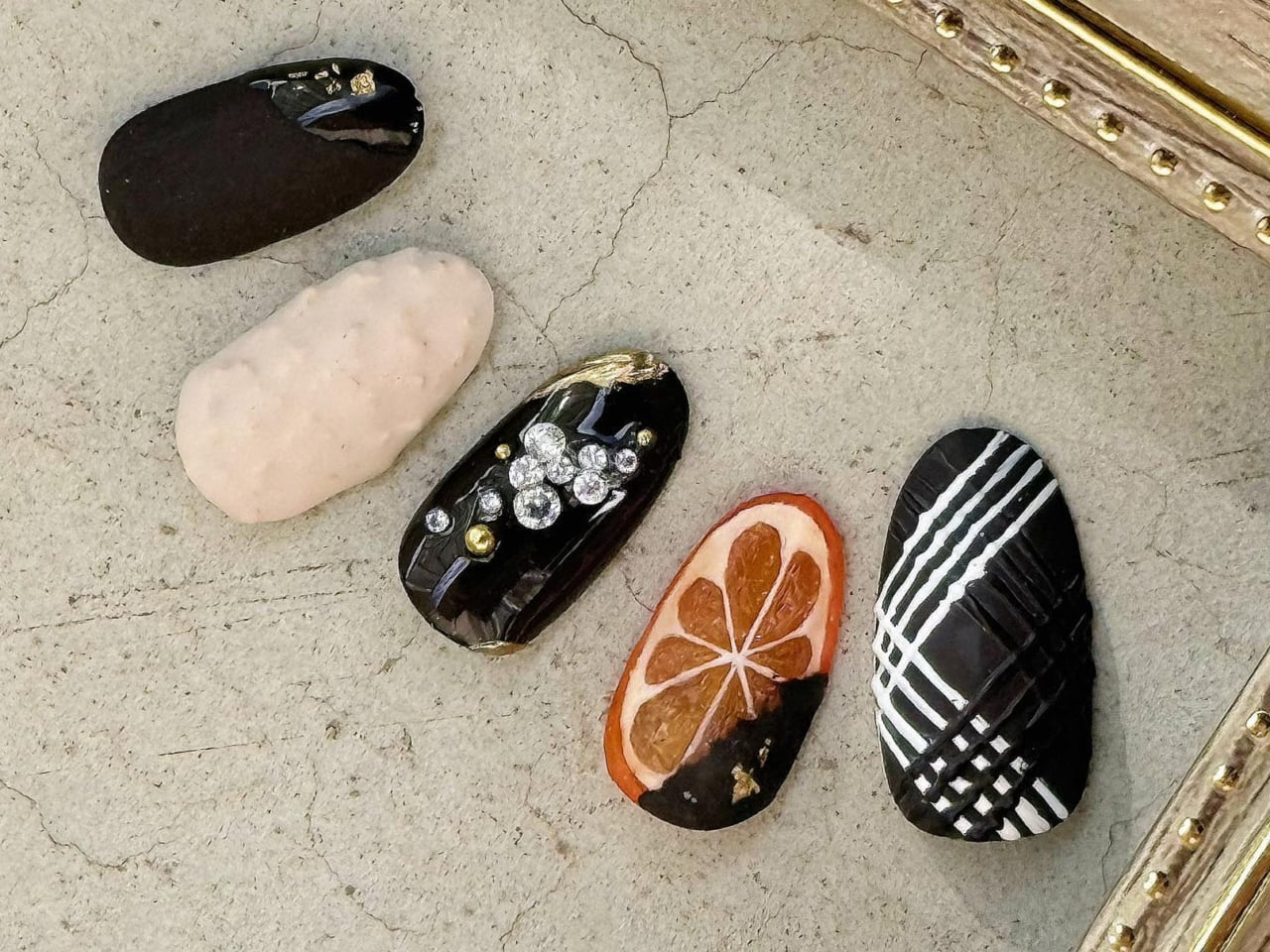 バレンタインネイル チョコネイル リアル