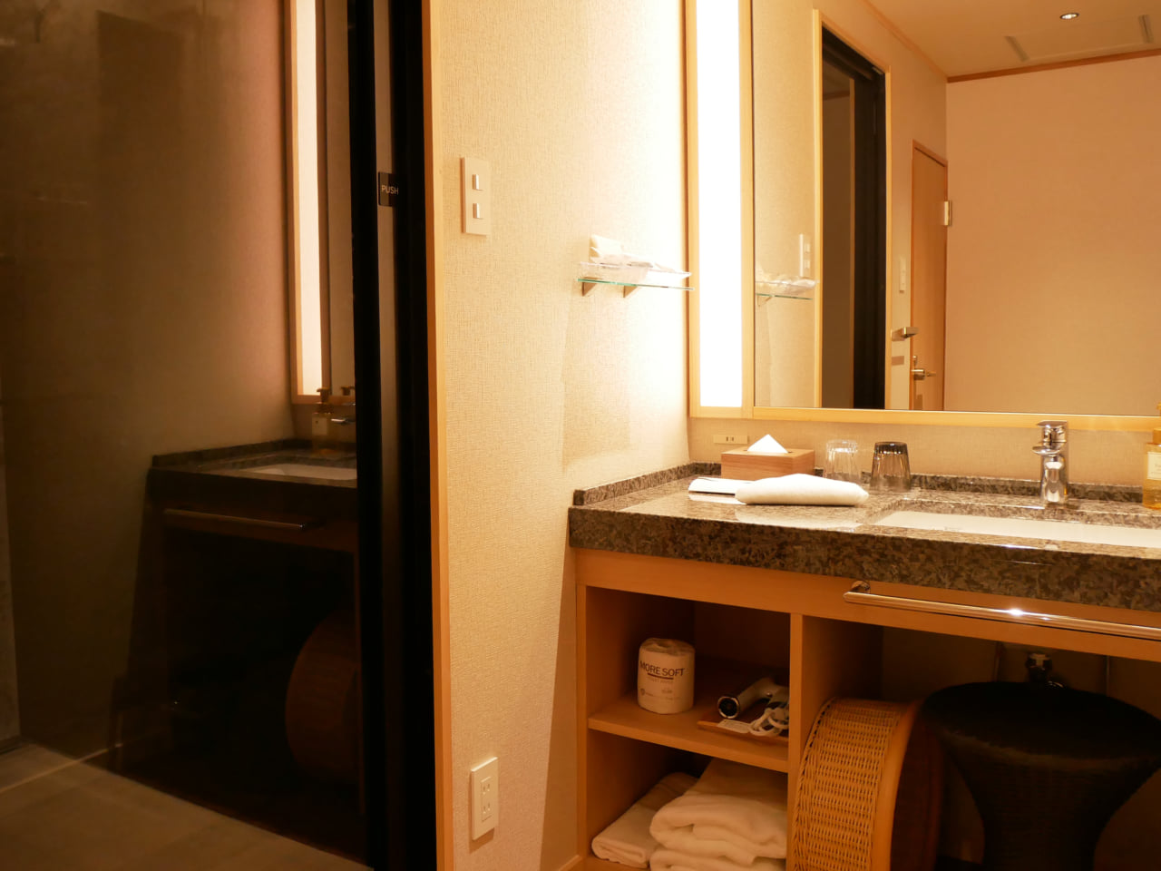 鬼怒川グランドホテル 別館 静龍 部屋風呂 写真