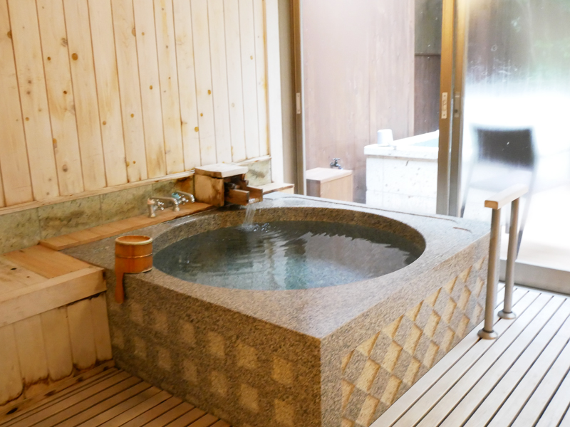 鬼怒川グランドホテル 貸し切り露天風呂