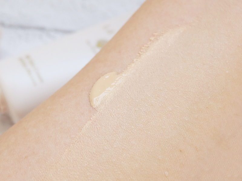 ラサーナ 海藻BBスキンクリーム 仕上がり