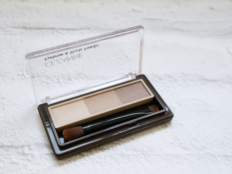 セザンヌ アイブロウ＆シェードパウダー 口コミ