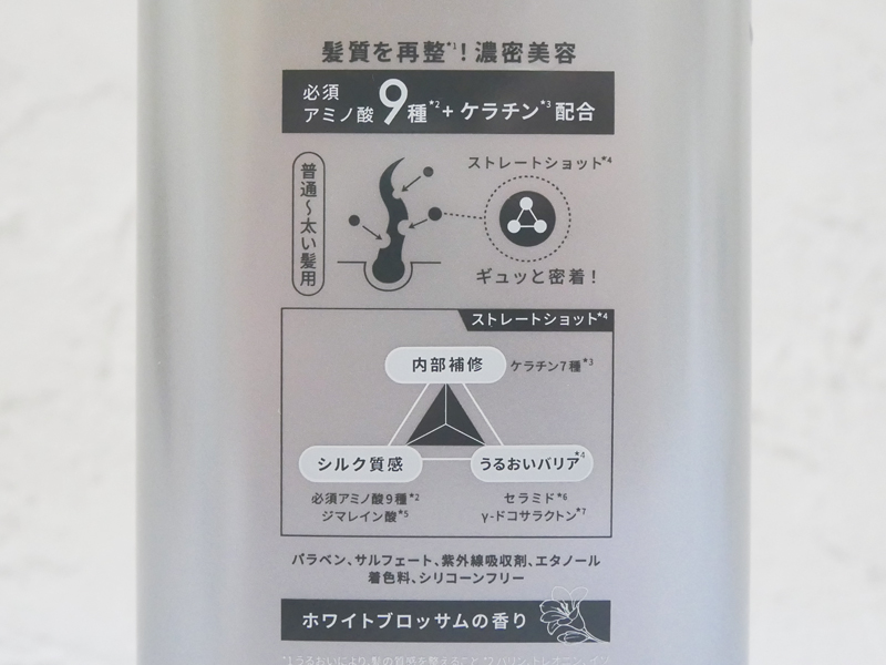 ストレイン シルバー ベーシックストレート 口コミ