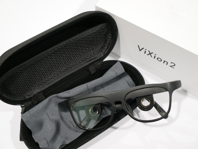 自動老眼鏡 ヴィクシオンツー ケース 付属品