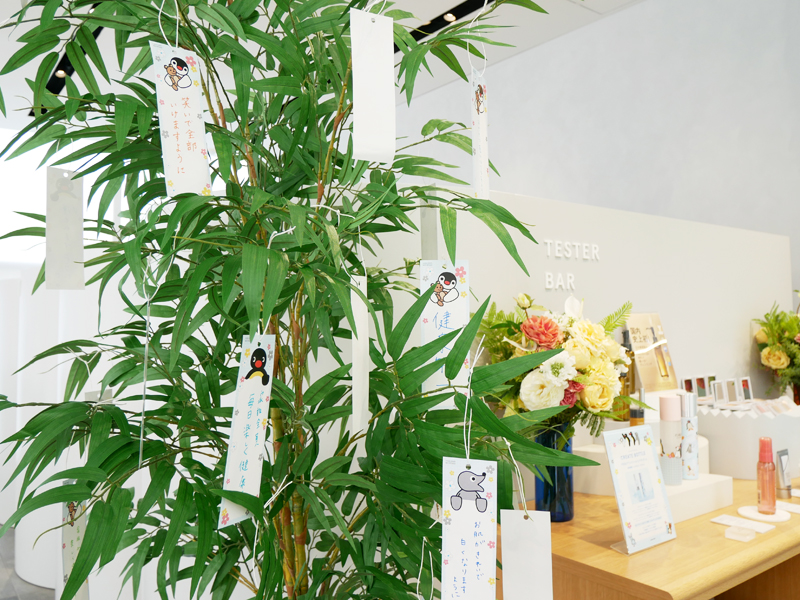 オルビス 表参道 店舗 七夕イベント