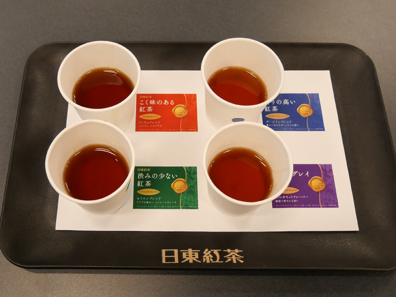 日東紅茶 リーフティー 飲み比べ