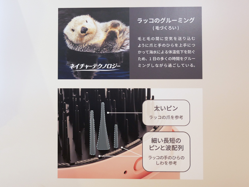 ウォンジョンヨ シャープ コラボブラシ ピンのこだわり